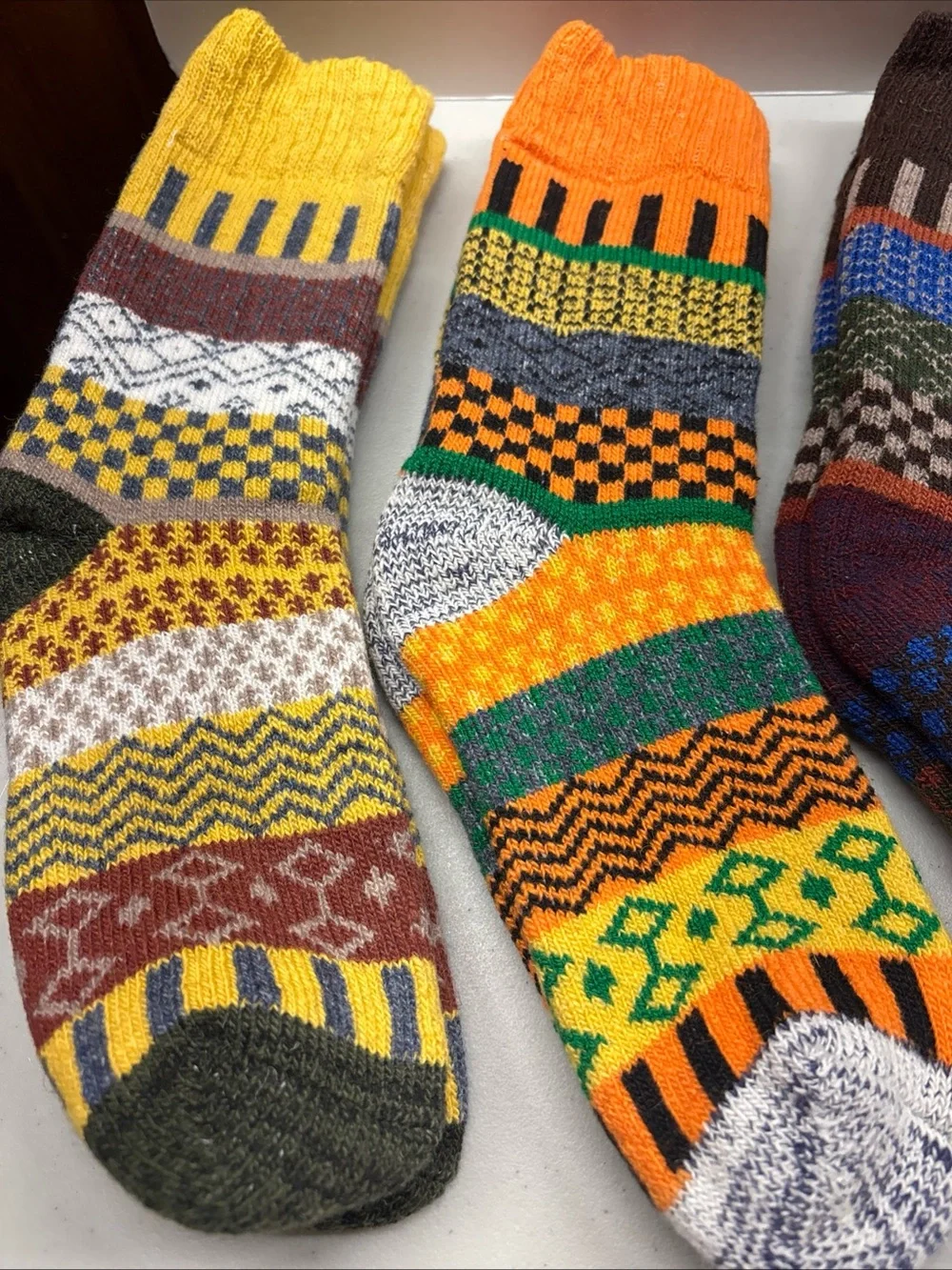 SVEA Merino Wool Hiking Nordic Socks for Men Women 5 Pairs Thermal Medium